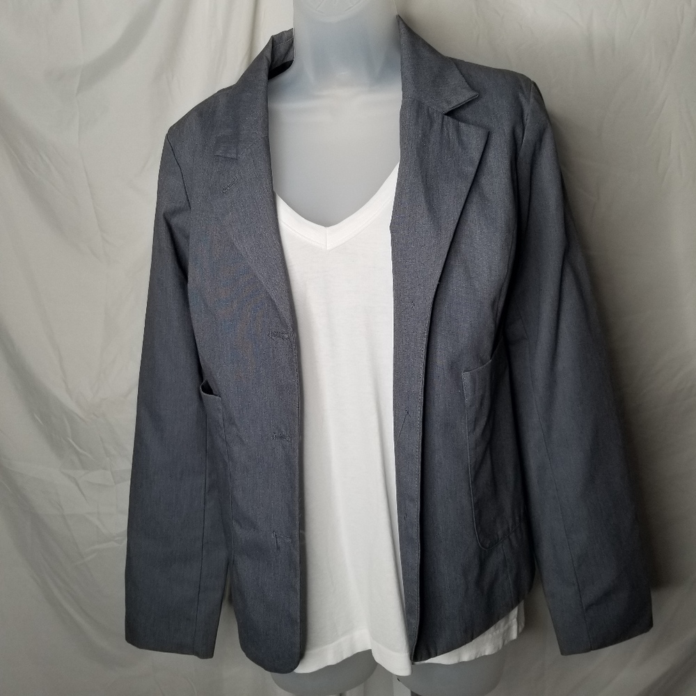 Blue/Gray Blazer - Picture 2 of 3